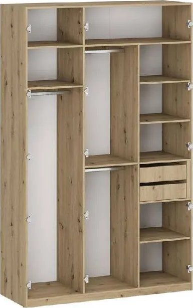 Korpus szafy modułowej FLEX K7 150 dąb artisan HALMAR