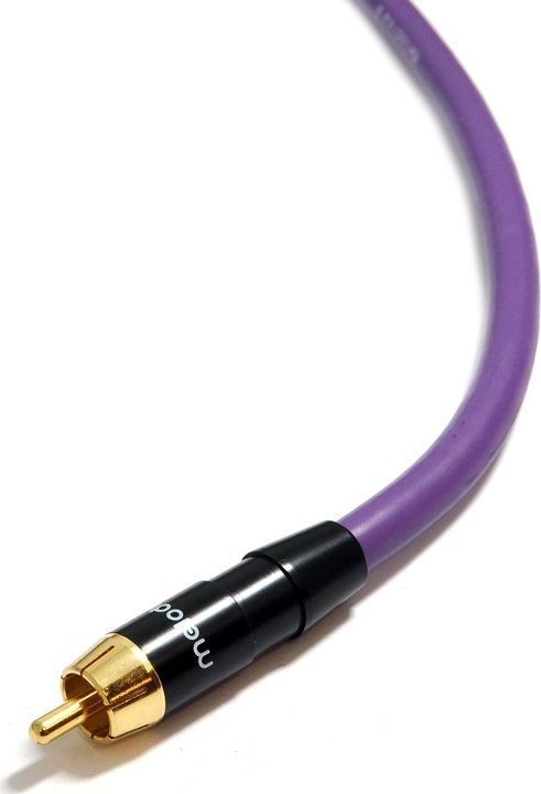 Kabel Melodika RCA (Cinch) - RCA (Cinch) 4m fioletowy