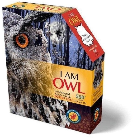 Puzzle konturowe 550 I am - Sowa