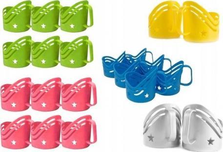 Altom Koszyczki do szklanek z uchwytem 6 sztuk mix-kolorów