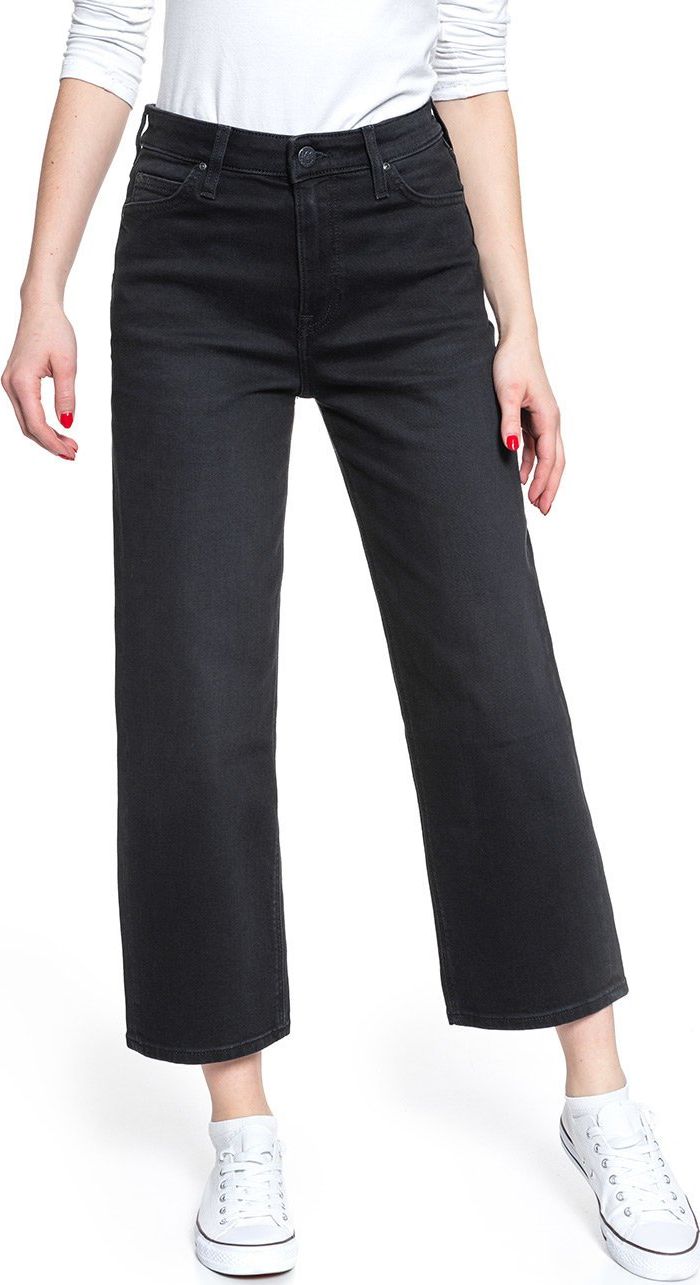 Lee LEE 5 POCKET WIDE LEG BLACK TYRO L30SCPJW W29 L31