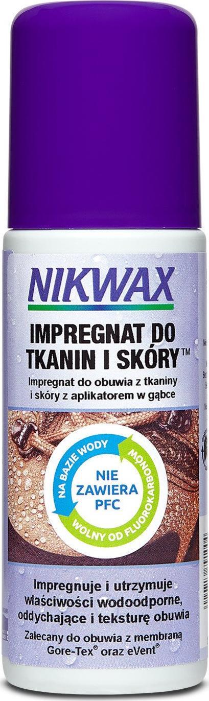 Nikwax Środek impregnujący Fabric & Leather Proof do obuwia z tkaniny i skóry 125 ml