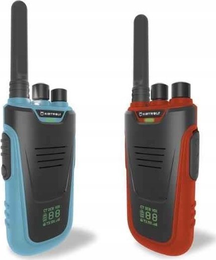Ekids Kidywolf Walkie-Talkies with Torch blue/red