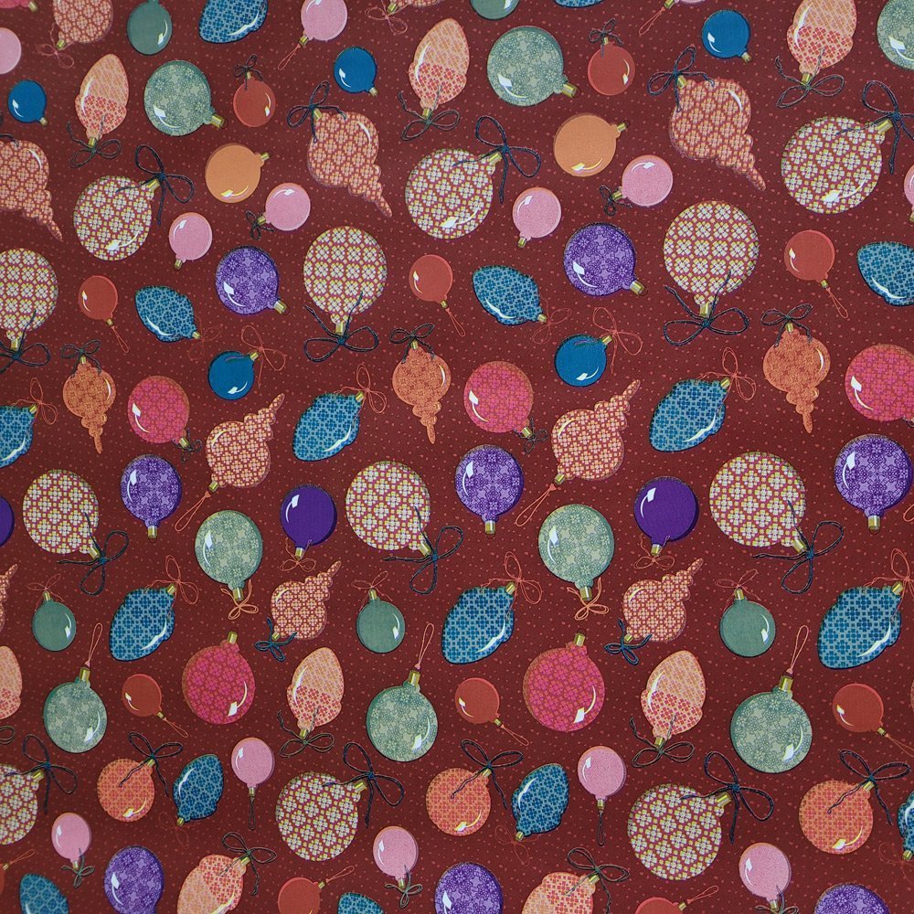 Papier bombki do pakowania 57cmx2m 2m222