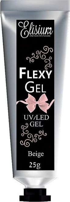 Elisium Flexy Gel żel do przedłużania paznokci Beige 25g