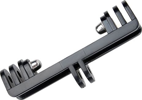 Xrec UCHWYT SZYNA na DWIE 2x Kamery do GOPRO HERO 7 6 5 + 4 3+ 3 2