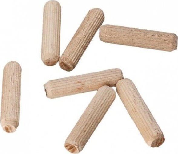 UN KOŁEK DREWNIANY 8X35 - PACZKA 40 SZT. (1 OP)