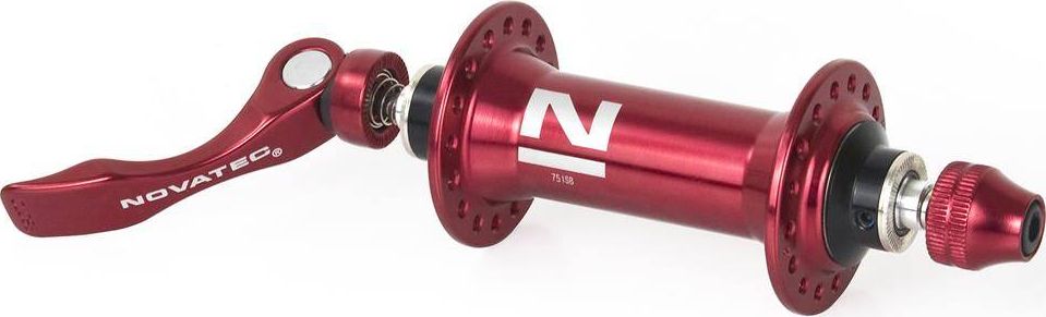 Novatec Piasta przednia Novatec NT-751SB QR; 2SB; 32H, czerwona