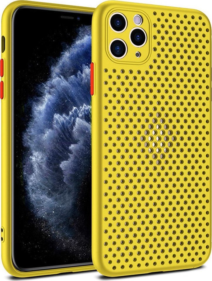 BREATH CASE DO IPHONE 12 PRO MAX ŻÓŁTY