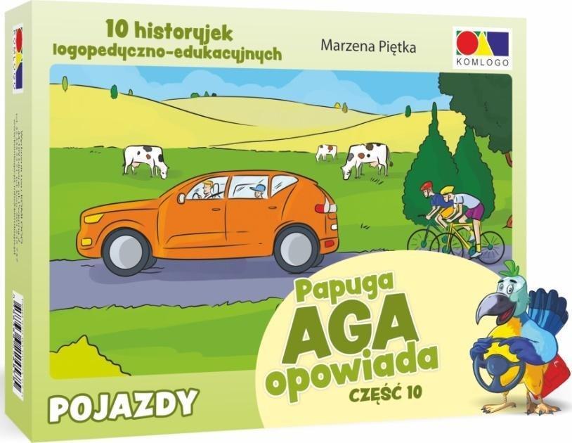 Historyjki obrazkowe. Papuga Aga opowiada cz.10