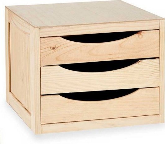 Kipit Komoda drewno sosnowe (30 x 29 x 39 cm)