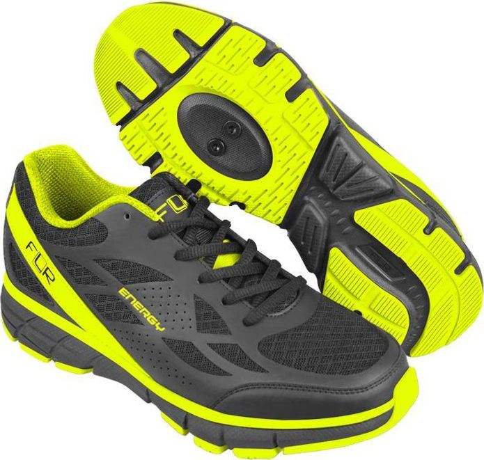 FLR Buty Sport FLR Energy, 46, czarne/żółte neon