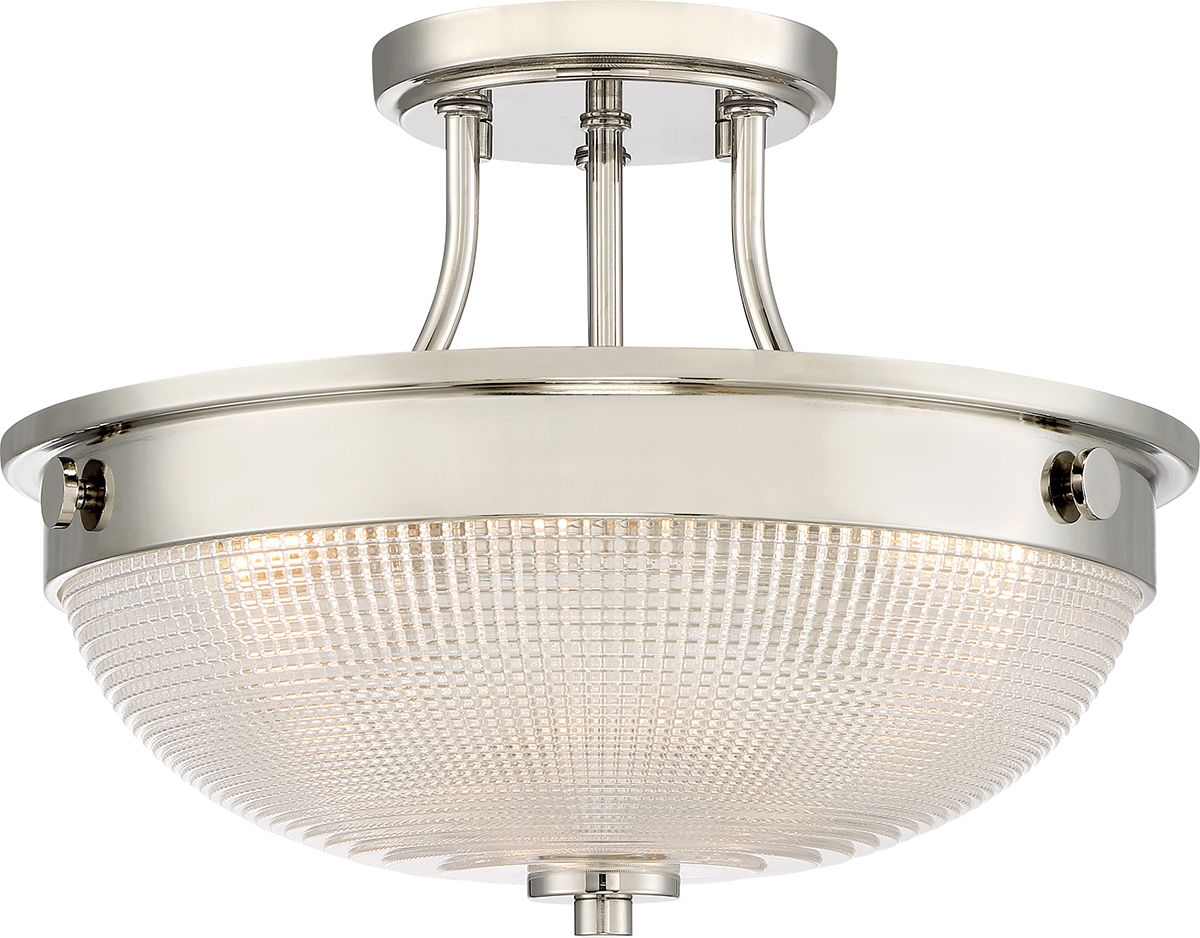 Lampa sufitowa Elstead Lampa podsufitowa satyna do jadalni Elstead Mantle QZ-MANTLE-SF-IS