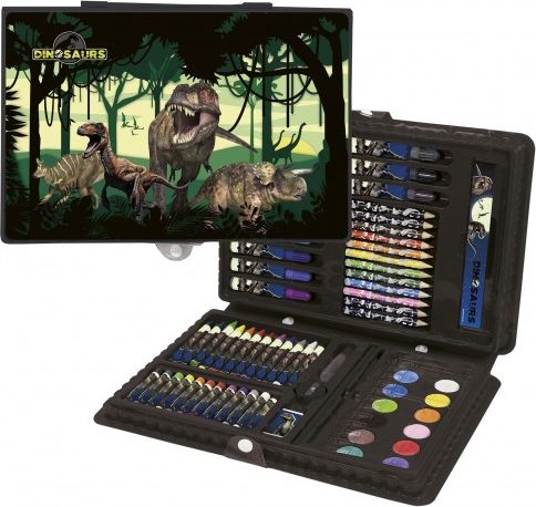Derform Zestaw artystyczny 71 elementów Dinozaur 15