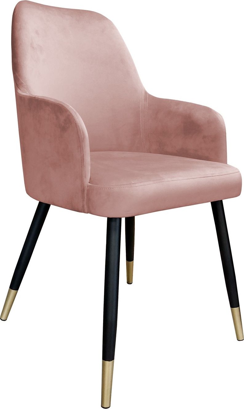 Atos Krzesło WESTA noga czarna/złota MG58