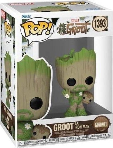 Funko Figurka POP Marvel: Groot jako Iron Man