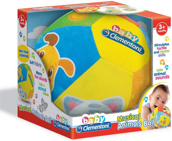 Clementoni Piłka Muzykalny Zwierzak (17109)