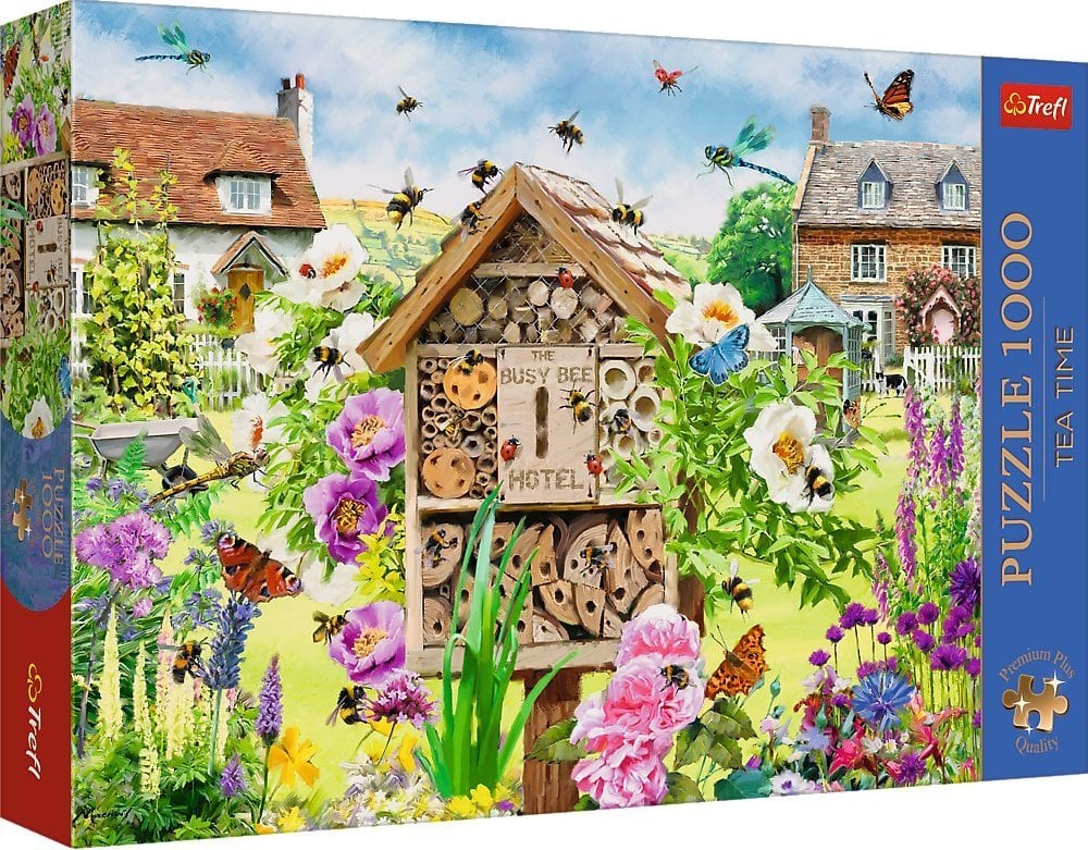 Trefl Puzzle 1000el Premium Plus Tea time: Dom dla pszczół 10809 Trefl