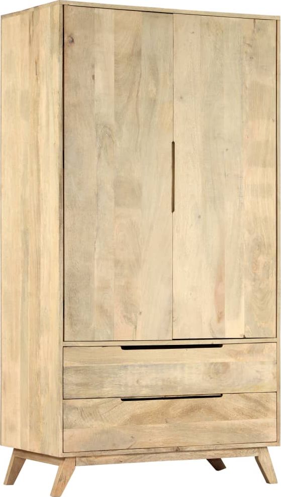 vidaXL Szafa, 100 x 55 x 190 cm, lite drewno mango