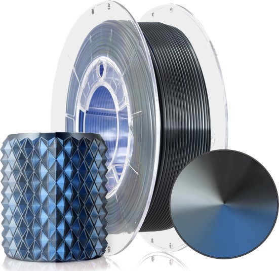 ROSA3D Filament ROSA3D PLA Magic Silk 1,75mm Storm Shadow 300g