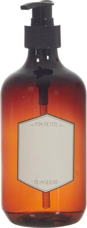 Intesi INTESI POJEMNIK/ DOZOWNIK NA MYDŁO 500ML BURSZTYNOWY