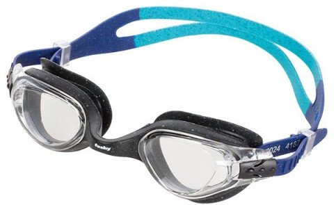 Blue Pływackie okulary Training FASHY Spark III 4187 21 L black/blue