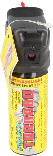 ESP Gaz pieprzowy Police Tornado Spray & Flashligh