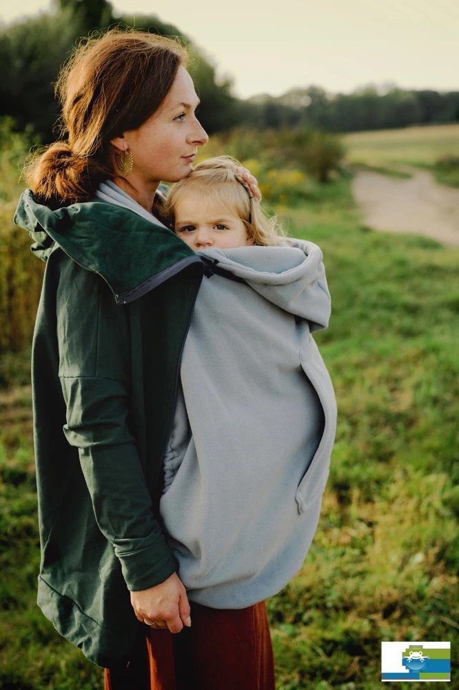 Little Frog Osłonka Polarowa Little Frog - Cosy Frog Silver U