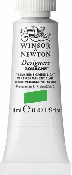 Designers Gouache 14ml Perm Green Light 483