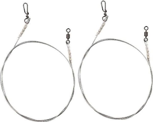 Mikado Mikado Jaws Przypon Stalowy 45cm/8kg 2 szt.