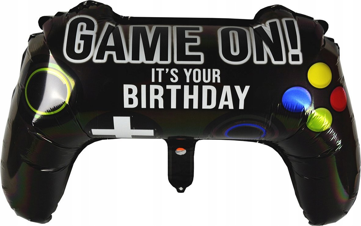 GoDan Balon foliowy Game on 32cm