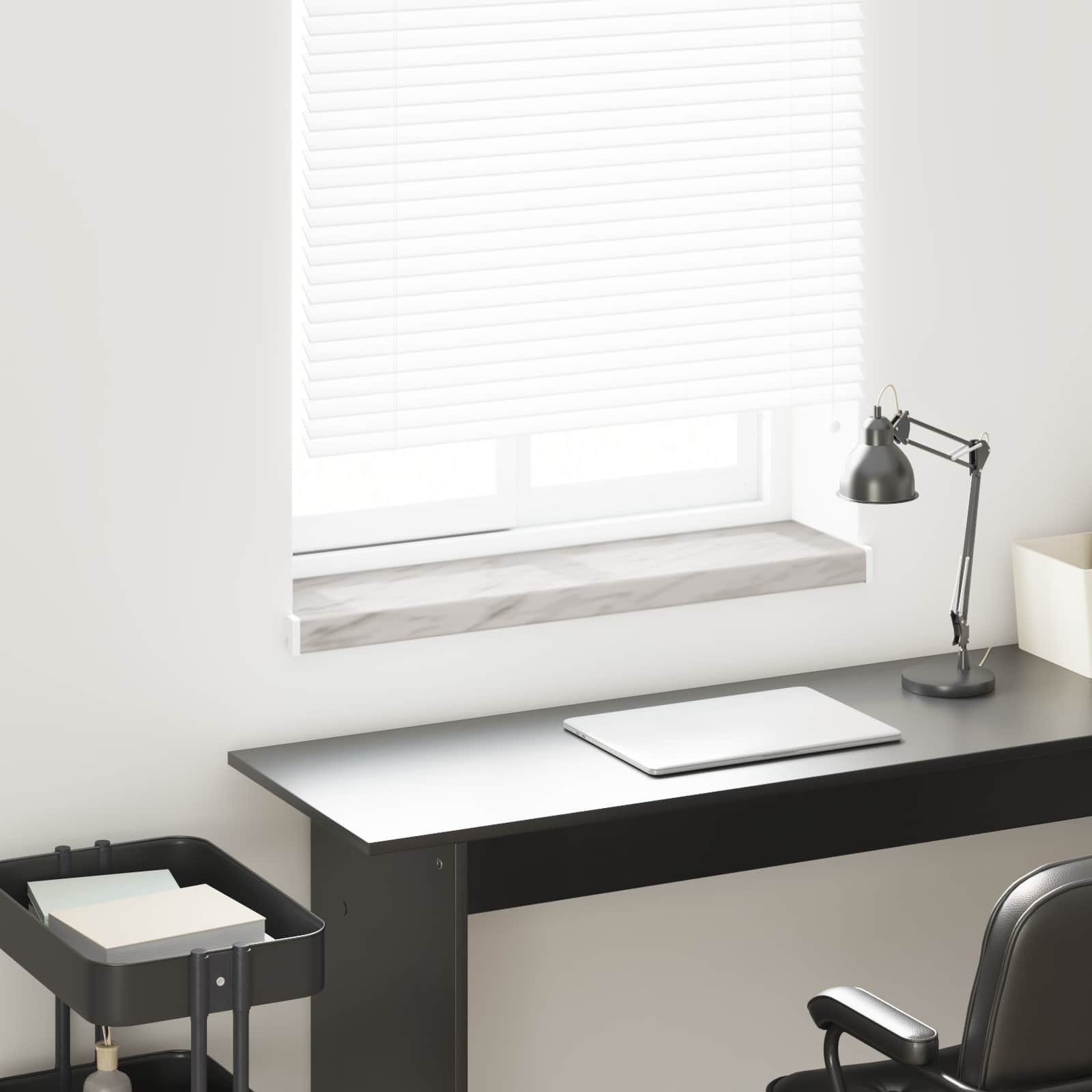 vidaXL Parapet okienny Tekst Marmur -enure 80 x 25 x 4,5 cm