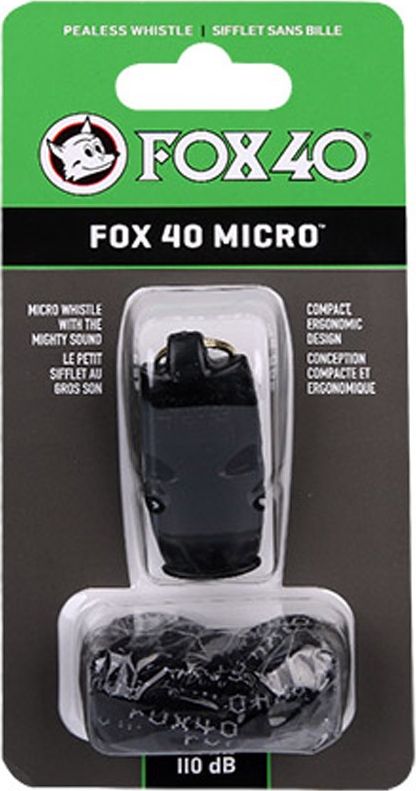 Fox40 Gwizdek Fox 40 Micro Safety 9513-0008/9122-1408 czarny