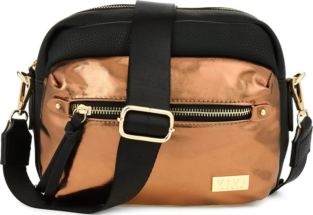 Vivi Paris Torebka Damska na Ramię Vivi Paris Czarna Miedź