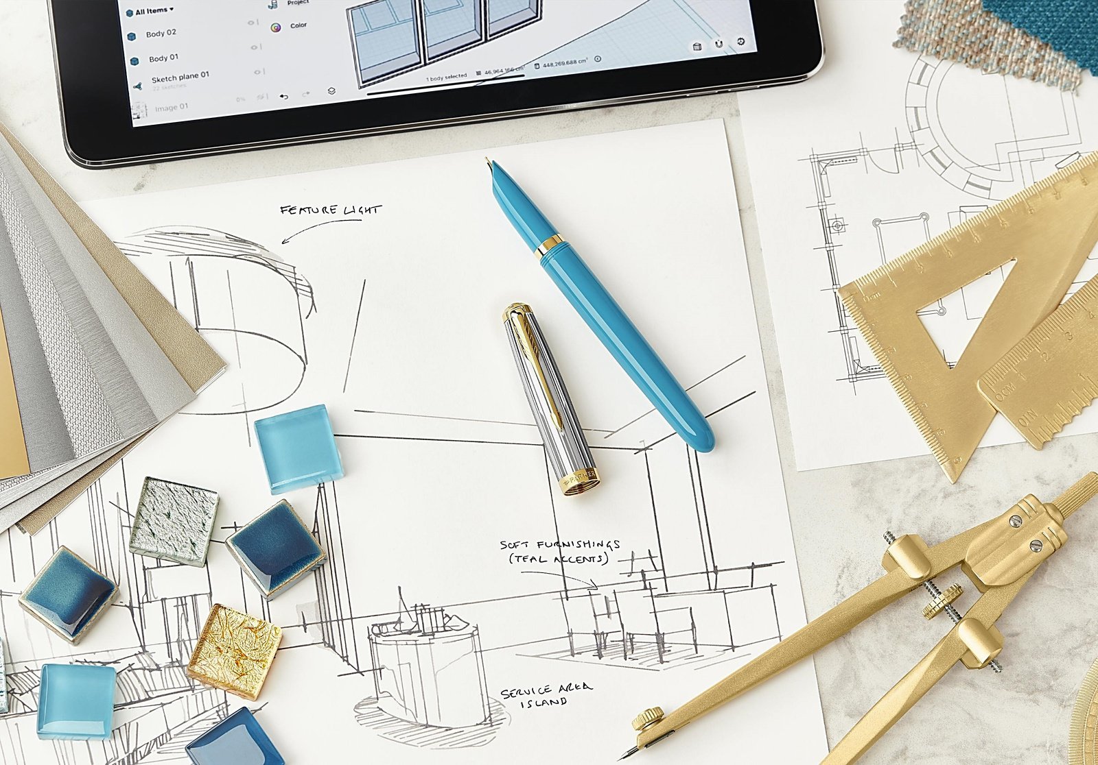 Pióro wieczne Parker 51 Premium Turquoise GT -