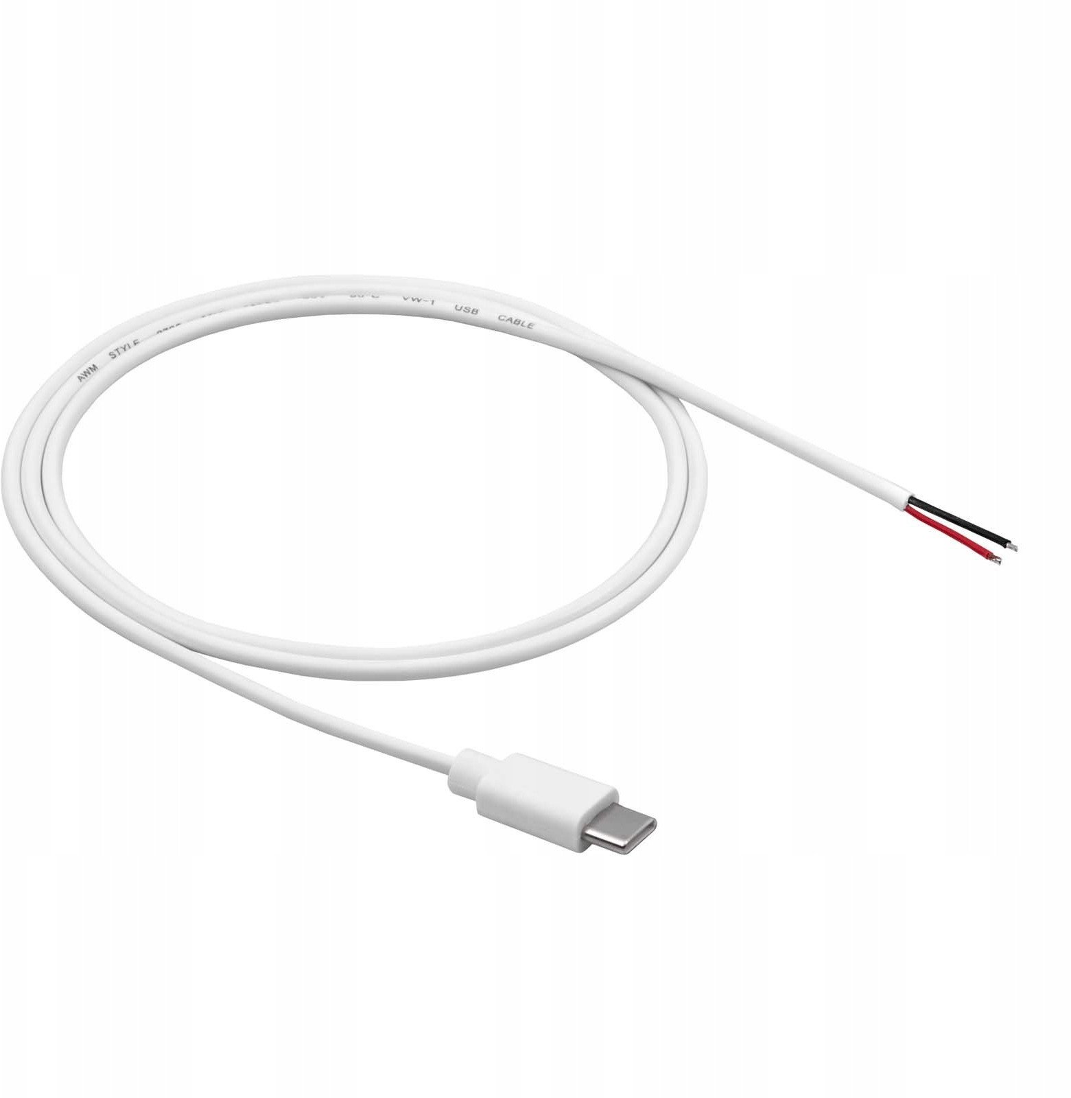 Kabel USB type C serwisowy Akyga AK-SC-40 60W 1m