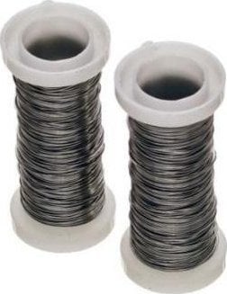 BREWIS Drucik florystyczny srebrny 20m 2szt