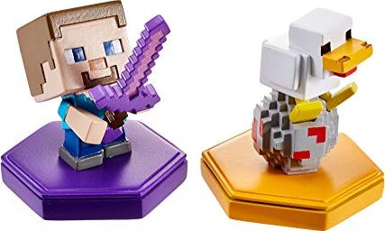 Figurka Mattel Minecraft Earth Boost Steve + Chicken (GKT42)