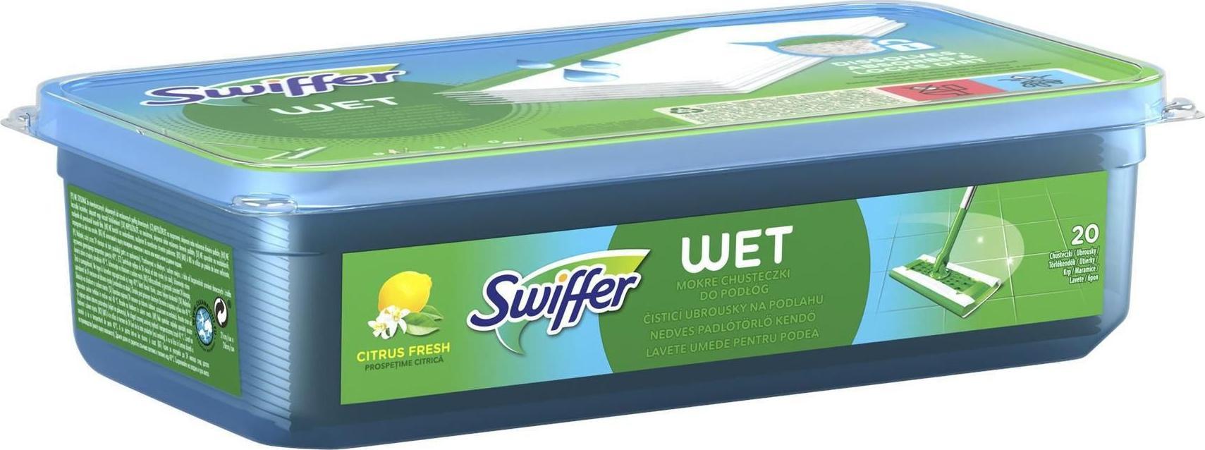 Swiffer Sciereczka do podłogi Citrus Fresh 20 szt.