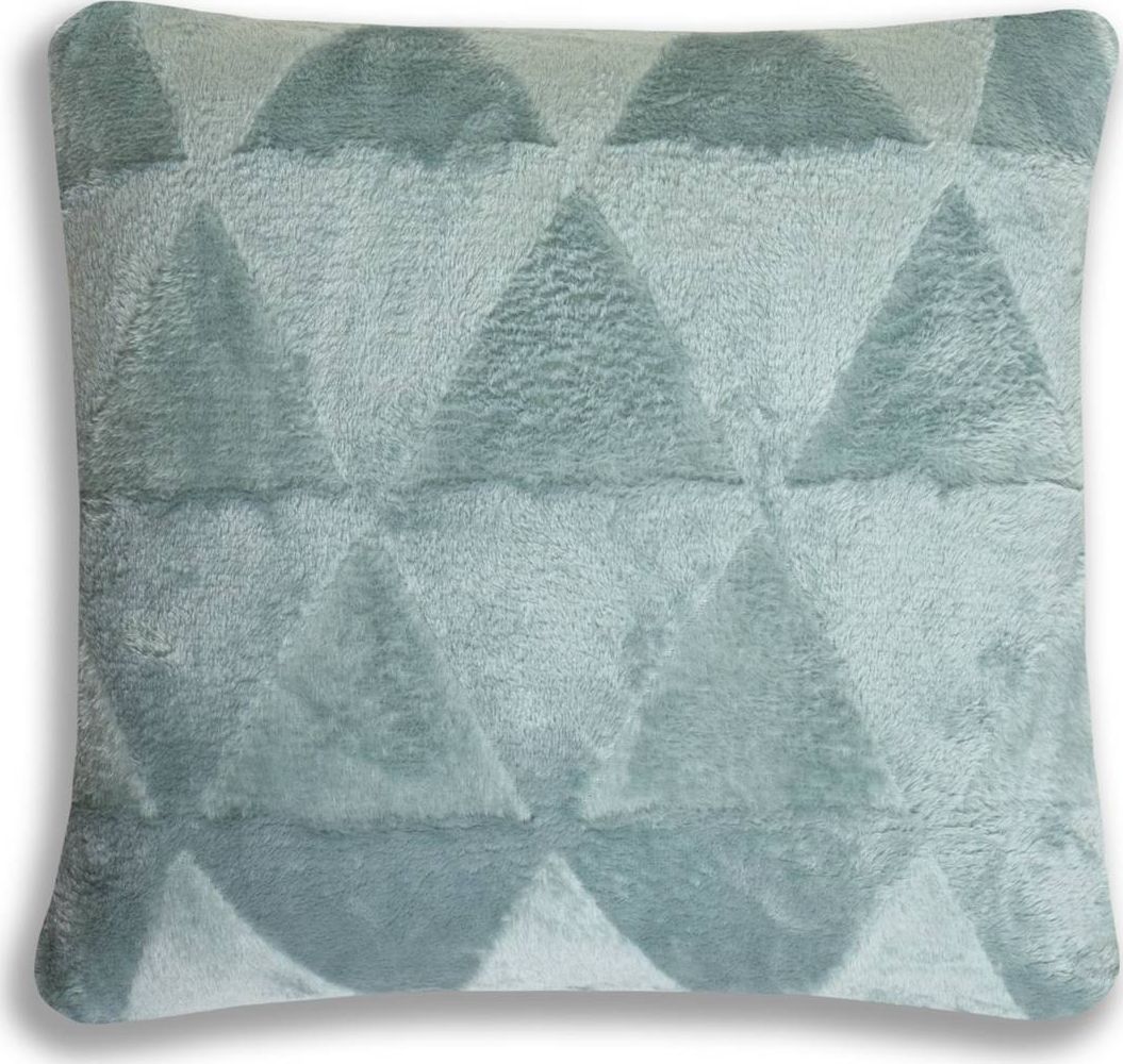 Collection World Poszewka 40 x 40 Mikrofibra Wytłaczana Trójkąty 04