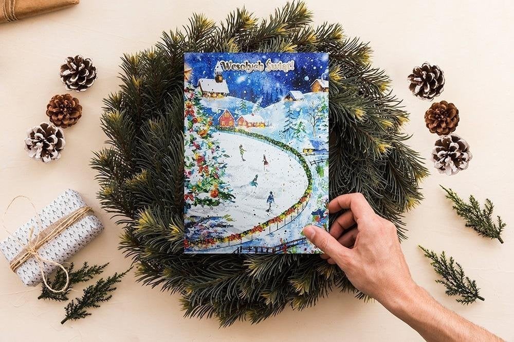 HENRY Karnet B6 BN Lodowisko