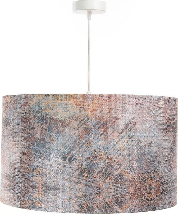 Lampa wisząca Lumes Nowoczesna lampa wisząca z miedzianym środkiem - S357-Veres