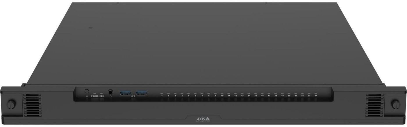 AXIS S22 Series S2224 - NVR - 24 Kanale - 2 x 6 TB - 12 TB - netzwerkfahig - PoE - 1U - Rack - einbaufahig - TAA-konform