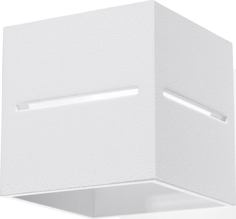 Kinkiet Lumes Minimalistyczny kinkiet E731-Lobi - biały