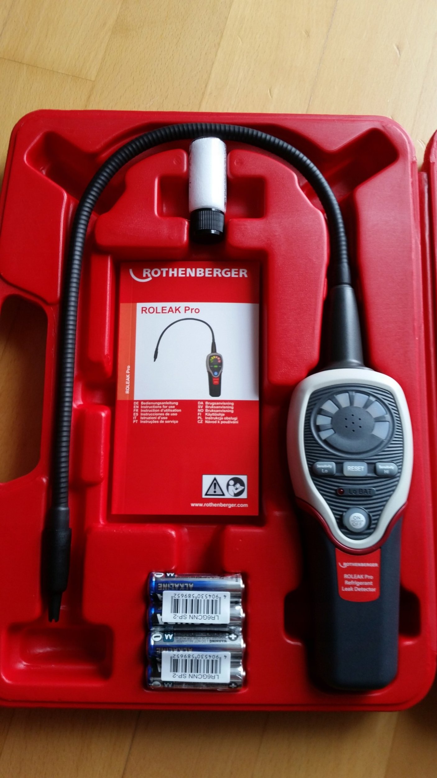 Rothenberger Freon drain finder ROTHENBERGER Roleak Pro