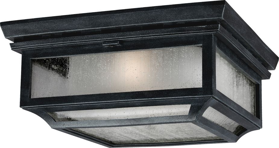 Elstead Plafon balkonowy grafit Elstead Shepherd