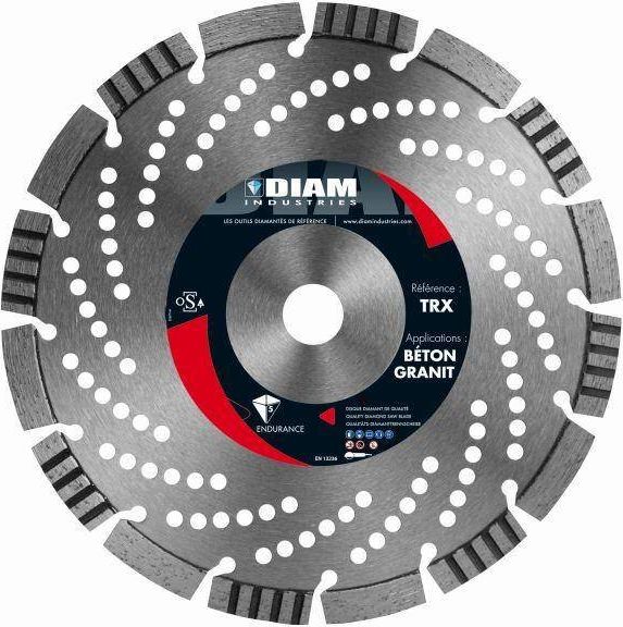 Diam Tarcza diamentowa 125 x 22/12 DIAM TRX laser, profesjonalna (DITRX125/22)