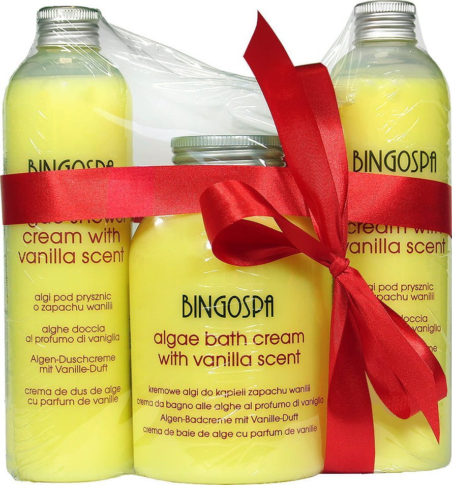 BingoSpa Zestaw Algi o zapachu wanilii