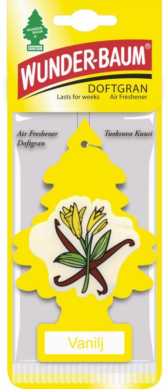 AIR FRESHENER WUNDERBAUM VANILLA