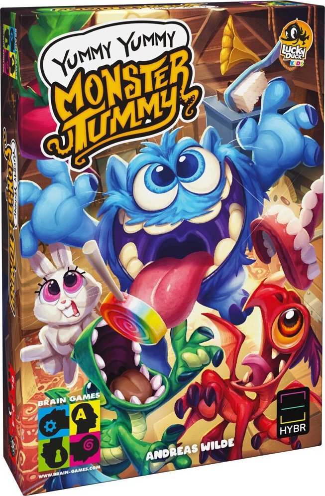 Brain Games GAME BOARD YUMMY YUMMY MONSTER TUMMY
